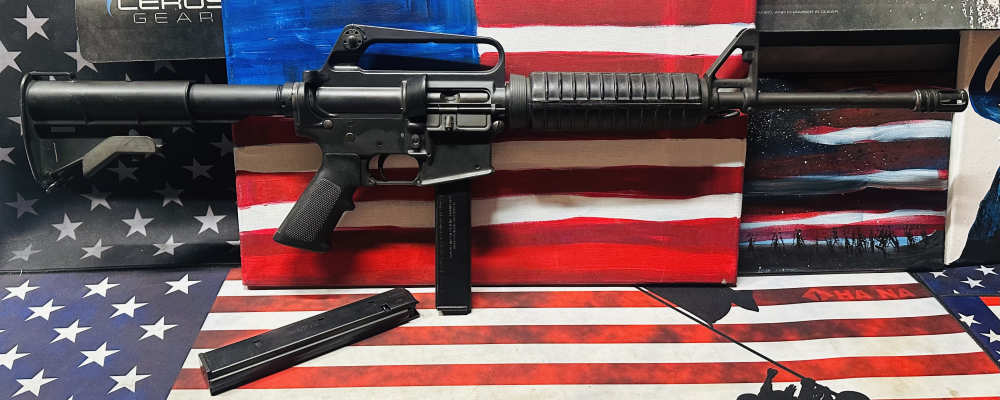 Nice 1989 Colt Sporter Lightweight 9mm Carbine Semi-Auto Rifle 32+1