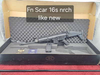 Like new FNH Scar 16s nrch 5.56 nato 16.25" box papers lock ect