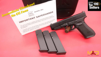 Glock G47 MOS 9mm Excellent Condition In Case 3 Mags Penny Start!