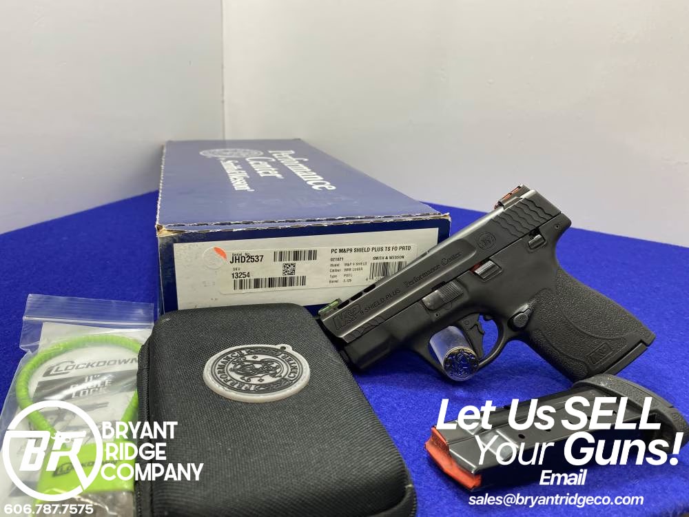 Smith Wesson PC M&P 9 Shield Plus 9mm 3.1" *MICRO-COMPACT CARRY PISTOL*