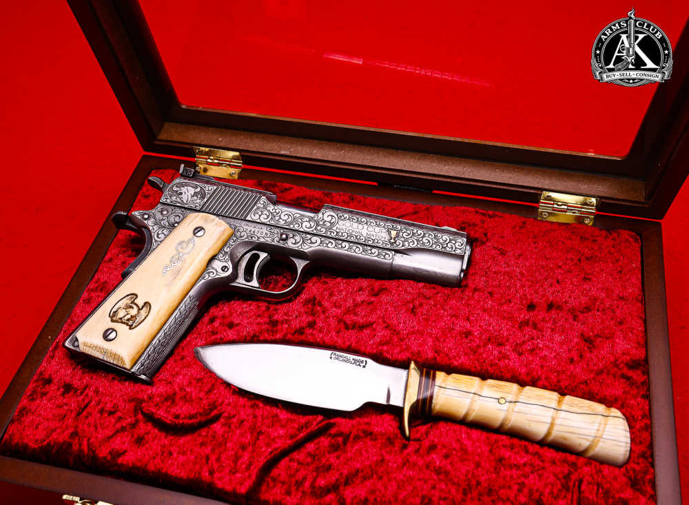 MEL WOOD MASTER ENGRAVED - 1980 COLT GOLD CUP NATIONAL MATCH 1911 45ACP!