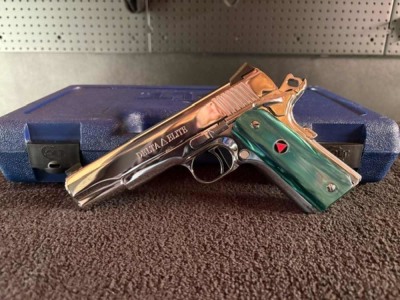 Colt Delta Elite 10mm ULTIMATE MIRROR POLISHED NR .01 Start Penny Start